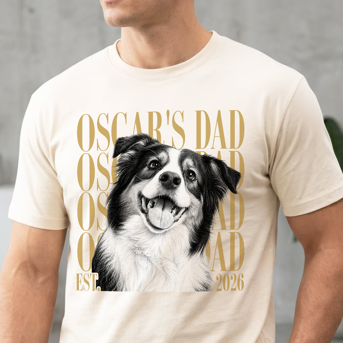 Personalized Vintage Photo Dog Dad Comfort Shirt Pet Lovers HA75 921820
