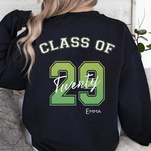 Class Of 2025 Personalized Custom Backside Shirt C394