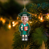 Custom Funny Face Graduation Acrylic Ornament Christmas Decoration HA75 892712