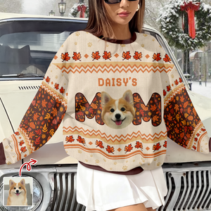 Custom Photo Dog Dad, Dog Mom Ugly Sweater HA75 897076