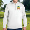 Custom Name Best Dad By Par Printed Quarter Zip Gift For Golf Lover TH10 898207