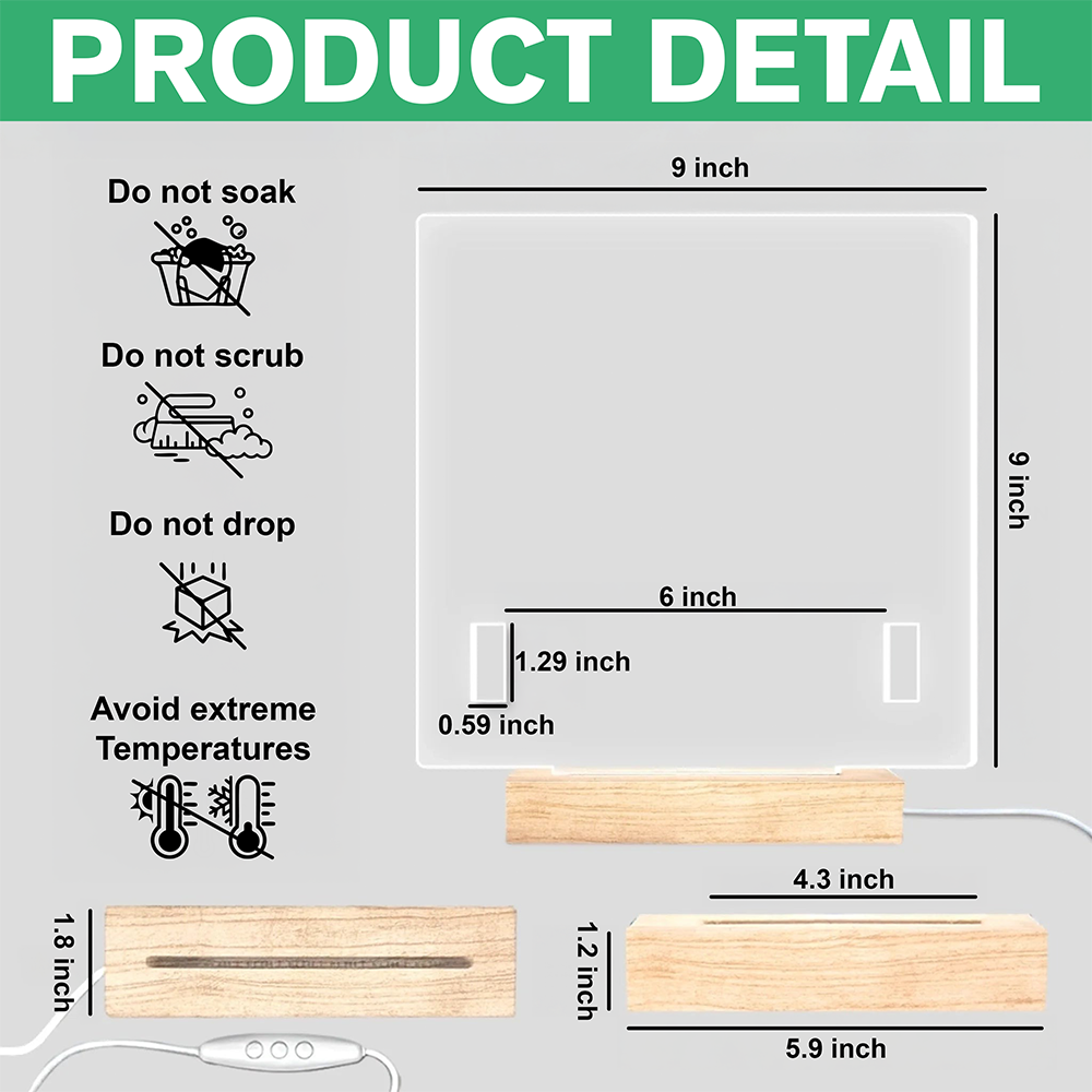 One By My Side Forever In My Heart Custom Dog Cat Memorial Photo Acrylic Collar Frame CH07 896088