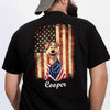 Personalized My Dog Loves America Back Shirt CH07 910538