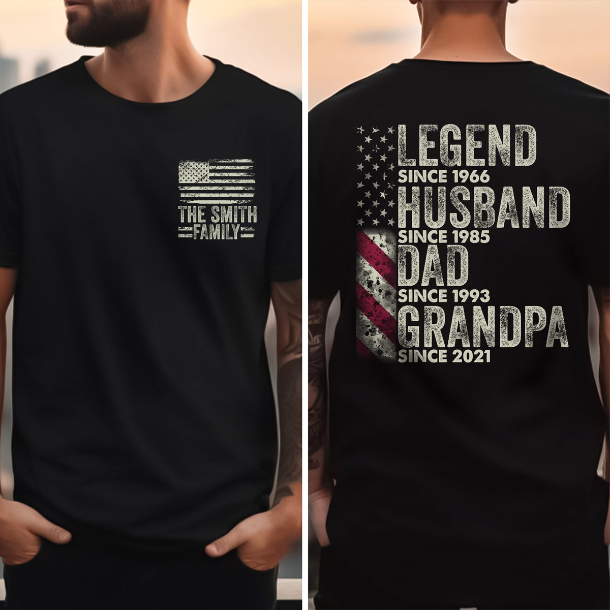 Personalized Legend Husband Dad Grandpa Shirt TH10 892883