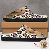 Custom Cute Pet Photo Leopard Slipper Gift For Dog Lovers CH07 896342