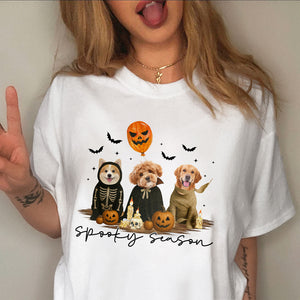 Custom Photo Spoky Season Comfort Shirt For Halloween TH10 896129