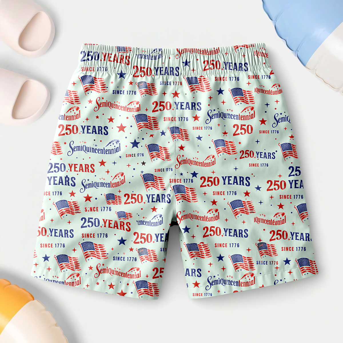 Personalized 250 Semiquincentennial Beach Short TH10 169247