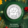 Personalized Dog Cat Name Merry Christmas, Merry Woofmas, Meowy Christmas Cookie Stamp HA75 898350
