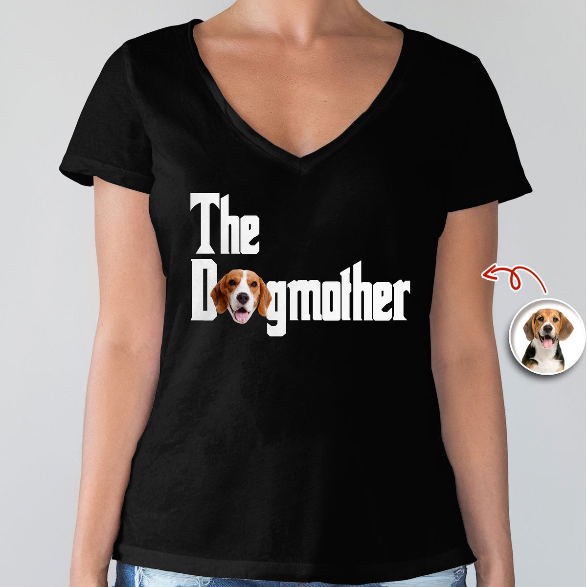 Custom Photo Dog Dad Dog Mother Shirt Gift for Dog Lovers TH10 894279