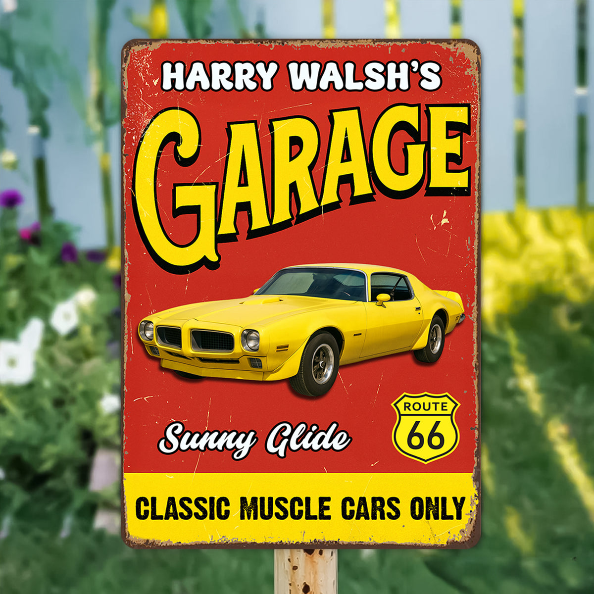 Custom Car Photo For Car Lover Metal Sign TH10 894235