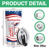 Custom Name Proud American Nurse With US 250 Fat Tumbler HO82 901294