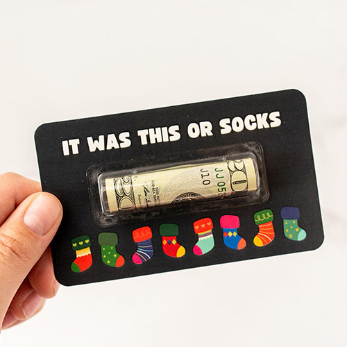 Personalized Gift Merry Christmas BRUH Money Holder Card LM32 897325