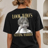Custom Photo Look Who's Getting Married Backside Dark Shirt - Personalized Bachelorette Gift CH07 180248