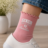Personalized Name Senior - Class of 2027 Ruffle Socks CH07 180432