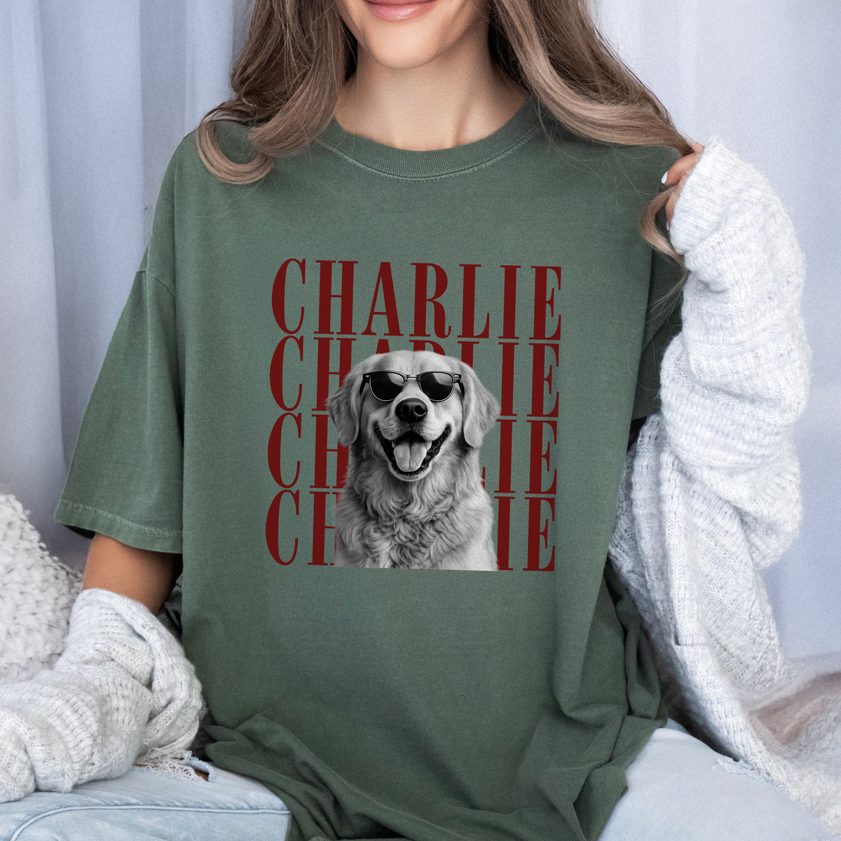 Custom Pet Photo Vintage Comfort Shirt Gift For Pet Lovers CH07 911544
