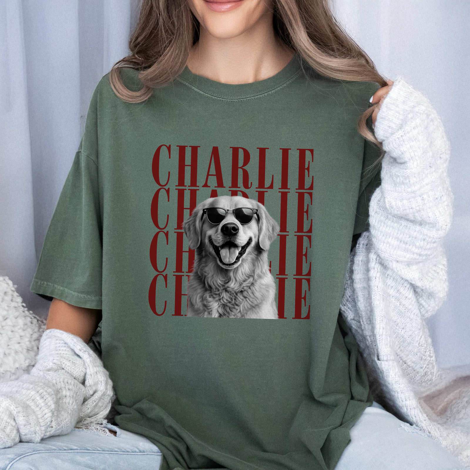 Custom Pet Photo Vintage Comfort Shirt Gift For Pet Lovers CH07 911544