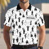 Custom Name Personalized Golf Ball Polo Shirt Gift For Golfer, Golf Lovers HA75 898580