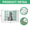 Personalized Vintage Photo Best Dad Ever Golf Towel For Golf Lovers For Father's Day Gift CH07 911504