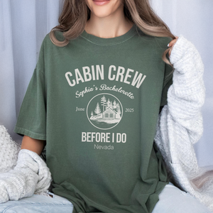 Cabin Crew Bachelorette Camping Comfort Shirt Personalized Gift For Campers HO82 894910