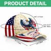 Personalized American Pride 250th Anniversary US Pride Patriotic Eagle Classic Cap LM32 669189