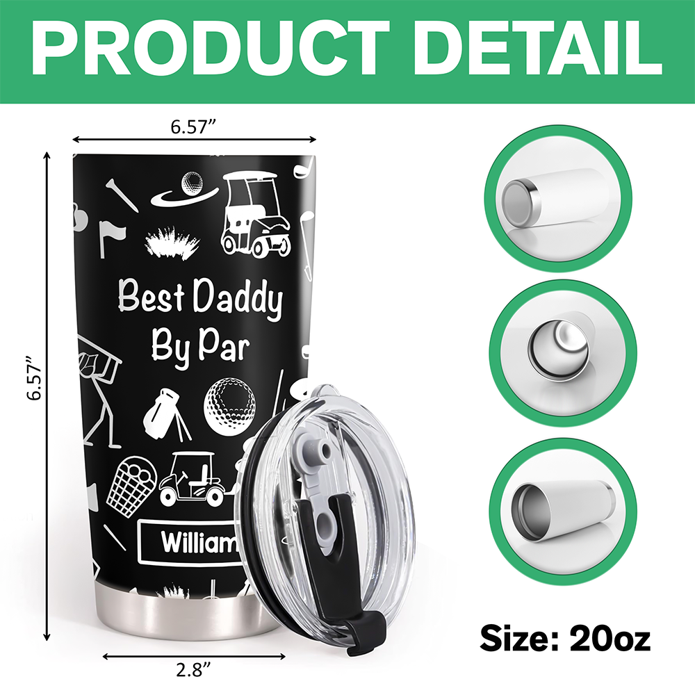 Personalized Golf Doodle Tumbler Gift For Golf Lovers HO82 900838