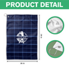 Personalised Golf Club Wreath Plaid Golf Towel HO82 902172