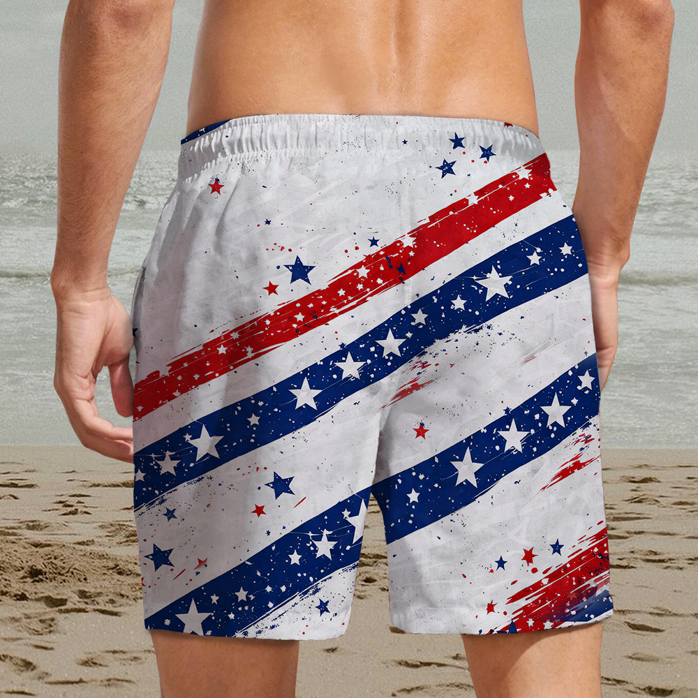 Custom Name US 250 Years Semiquincentennial 1776-2026 Beach Shorts HO82 901870