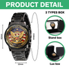 Custom Name America 250th Anniversary 1776 - 2026 Patriotic Wrist Watch CH07 911166
