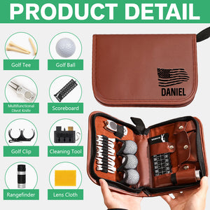 Custom Name Golf Gift Set, Unique Golf Enthusiast Gift, Gift for Golfer, Groomsmen Golf Gifts HO82 900832