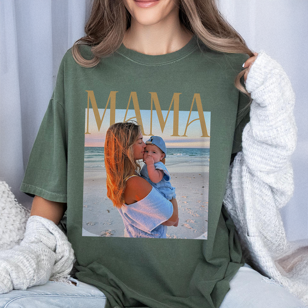 Custom Photo Mom Comfort Shirt Gift For Mother's Day LM32 899187