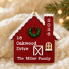 Custom New Home Christmas Acrylic Ornament for Housewarming Gifts for New Home Address LM32 669703