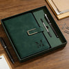 Custom Journal Engraved Leather Notebook Set With Pen, Gift For Dad, Family Gift LM32 899341