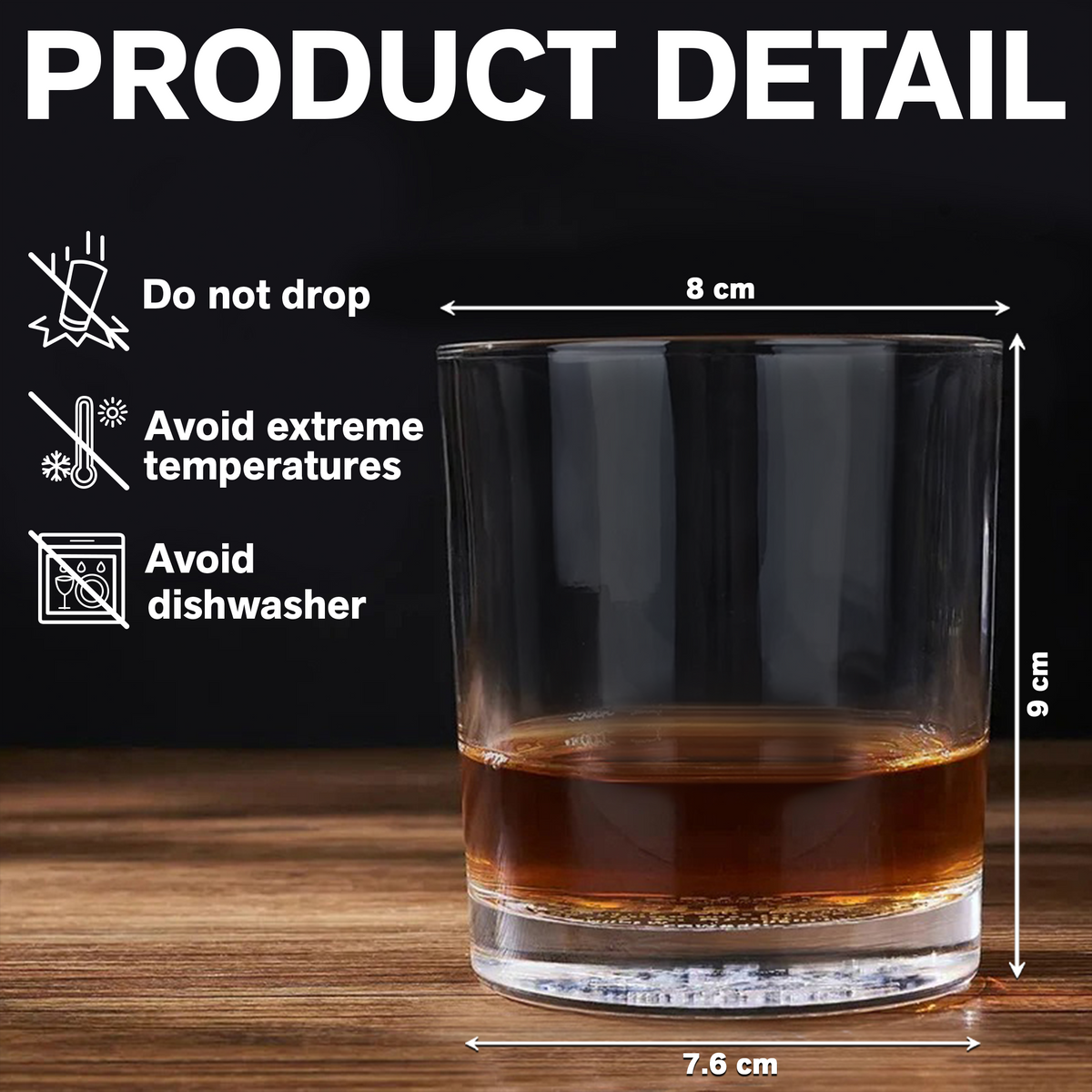 Custom Photo First Time To Be Dad Monogram Letter Engraved Whiskey Glass LM32 893551