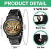 Custom Name United States Of America 1776-2026 Patriotic Eagle Wrist Watch CH07 911168