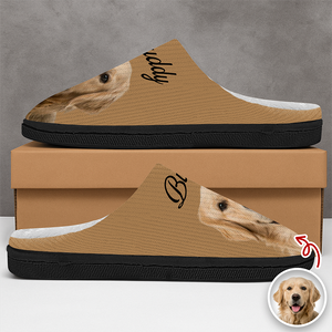 Custom Photo Dog Cat Pet Slippers Gift For Pet Owner HA75 892996