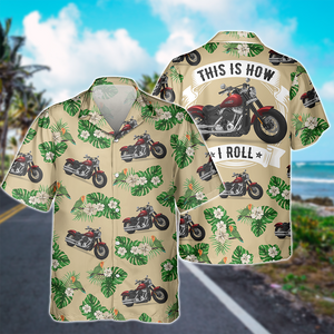 This Is How I Roll - Personalized Upload Vehicle Photo Hawaiian Shirt For Biker CH07 895684