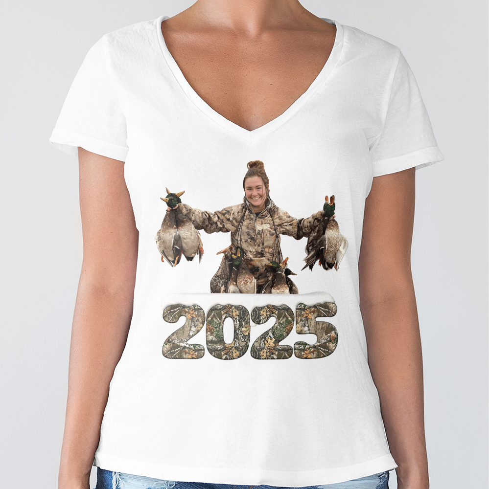 Custom Photo Bright Shirt Christmas Gifts For Duck Hunting HA75 898368