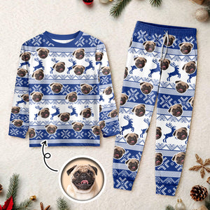 Custom Photo Christmas Dog Sleepwear Xmas Fun HO82 900152