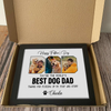 Custom Photo Happy Father's Day Best Dog Dad Picture Frame Gift For Father's Day HO82 893970