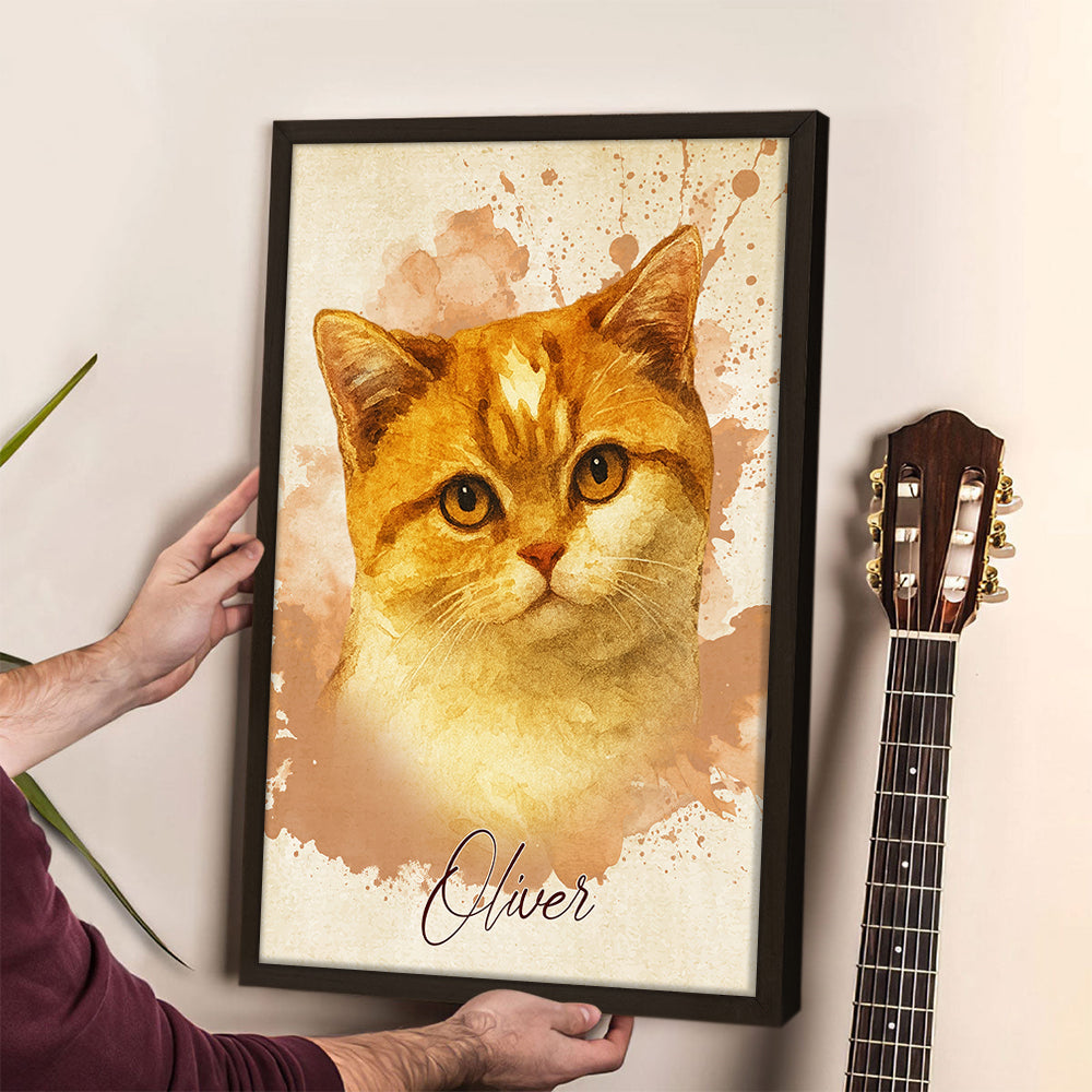 Custom Pet Photo Memorial Sympathy Gifts Picture Frame For Dogs, Cats Lover TH10 894949