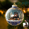 Custom Dog Cat Photo Acrylic Ornament Christmas Gift For Dog Cat Lovers HA75 898378