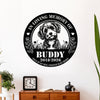 Custom Dog Photo Memorial Metal Sign Gift For Dog Lover HA75 920020