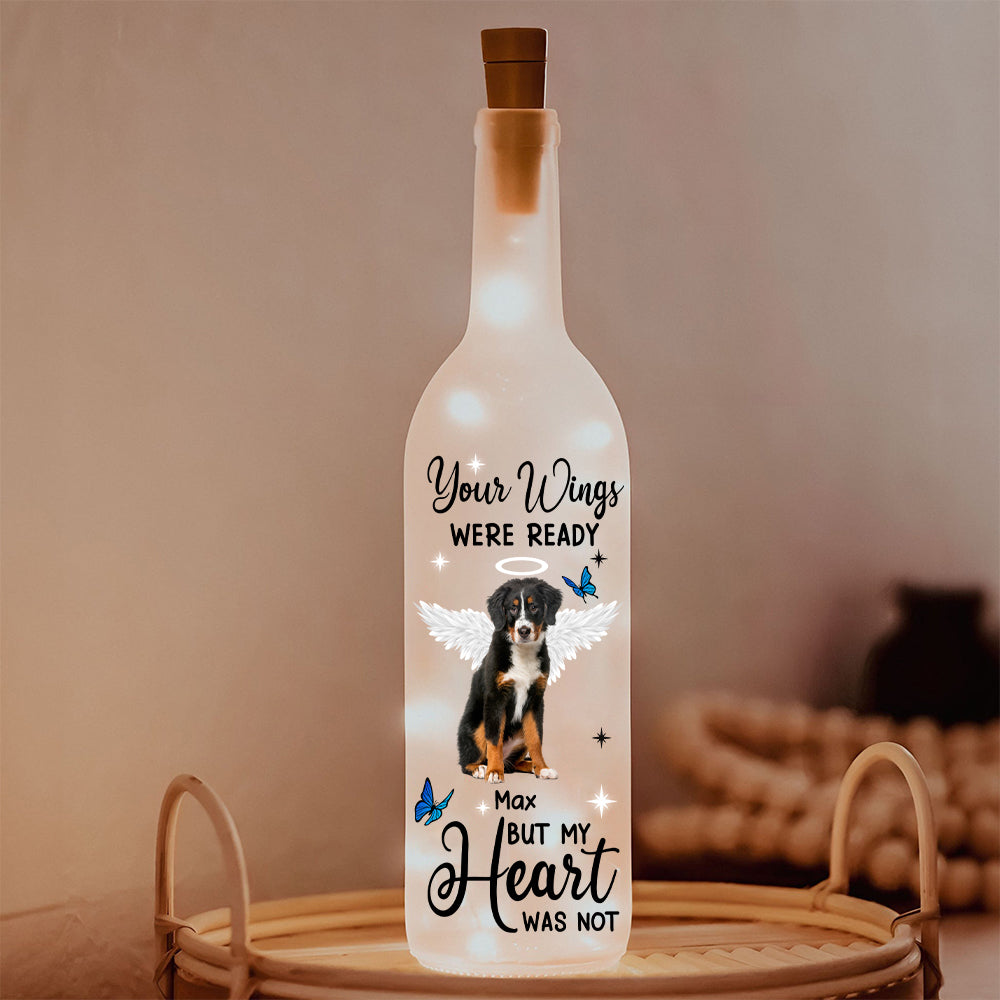 Custom Photo You Were My Favorite Hello and My Hardest Goodbye Bottle Lamp CH07 895720