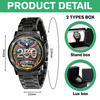 Custom Name 250th United States Of America 1776–2026 Anniversary Patriotic Wrist Watch CH07 911148