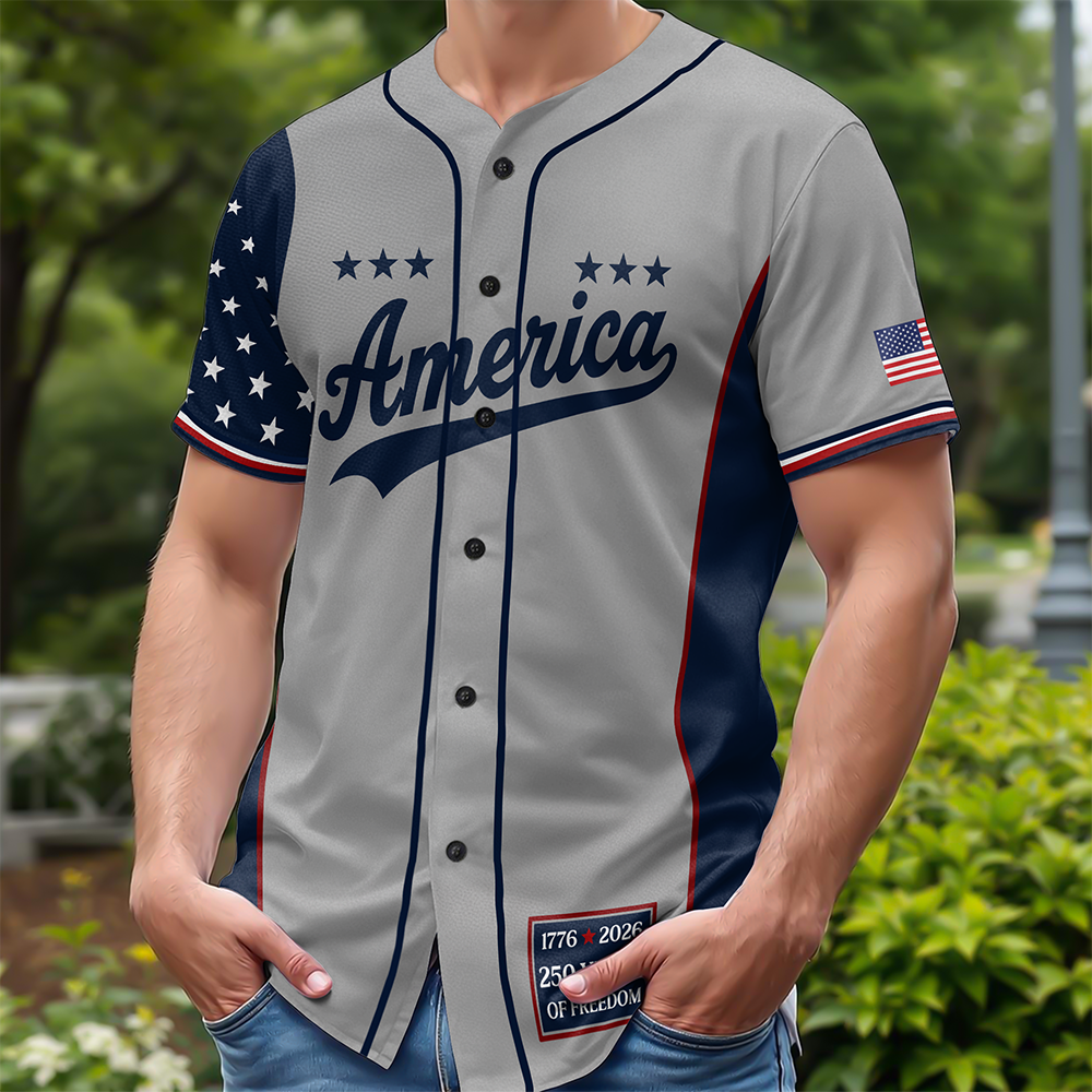 America 1776-2026 250 Years Of Freedom Jersey Shirt TH10 170171