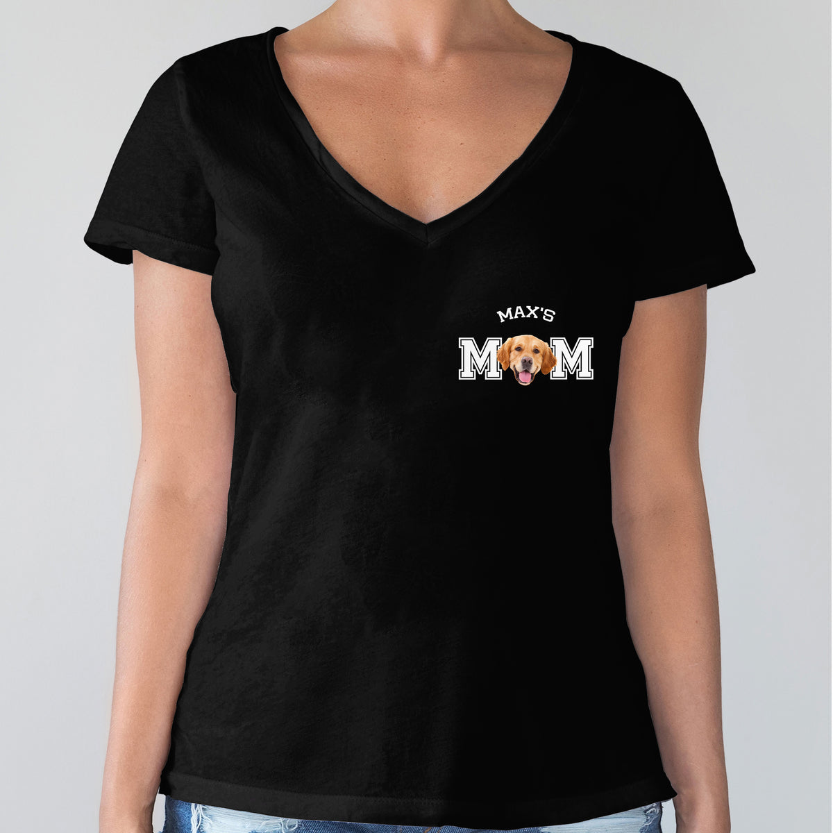 Custom Photo & Name Dog Dad, Dog Mom, Cat Dad, Cat Mom Shirt Gift For Dad HA75 892592