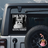 Custom Photo Look Who's Getting Married Car Window Decal Sticker - Personalized Bachelorette Gift TH10 170565