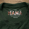 Custom Photo Mom, To Me You Are The World To Mom Neck Print Tee Mothers Day Gift CH07 910926