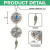 Forever In My Heart Personalized Memorial Hanging Ornament With Charm HA75 891982