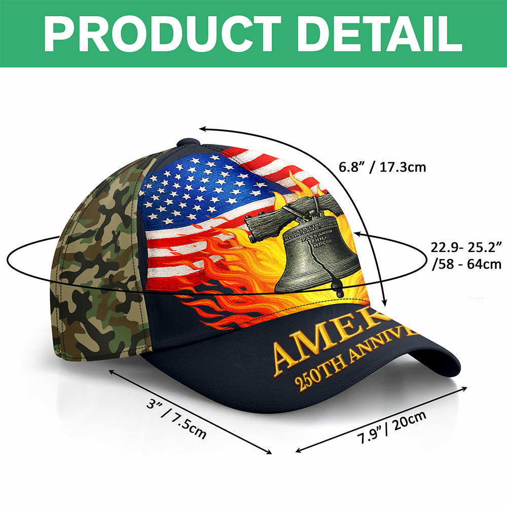 America 250 Years of Freedom Classic Cap CH07 899174
